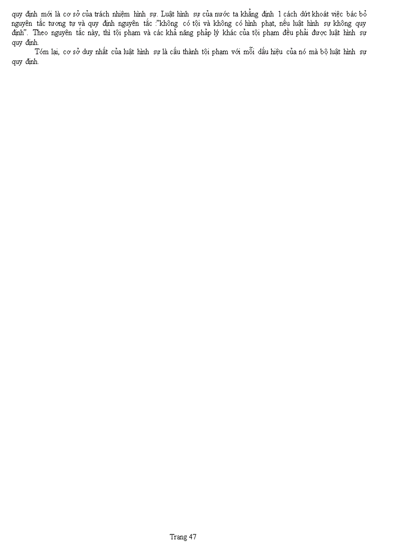 image for page Luật Hình Sự Câu Hỏi Thi TN