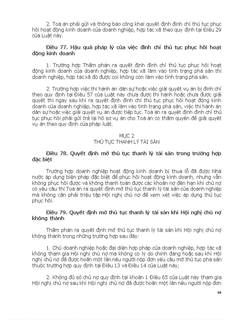 image for page Luật phá sản