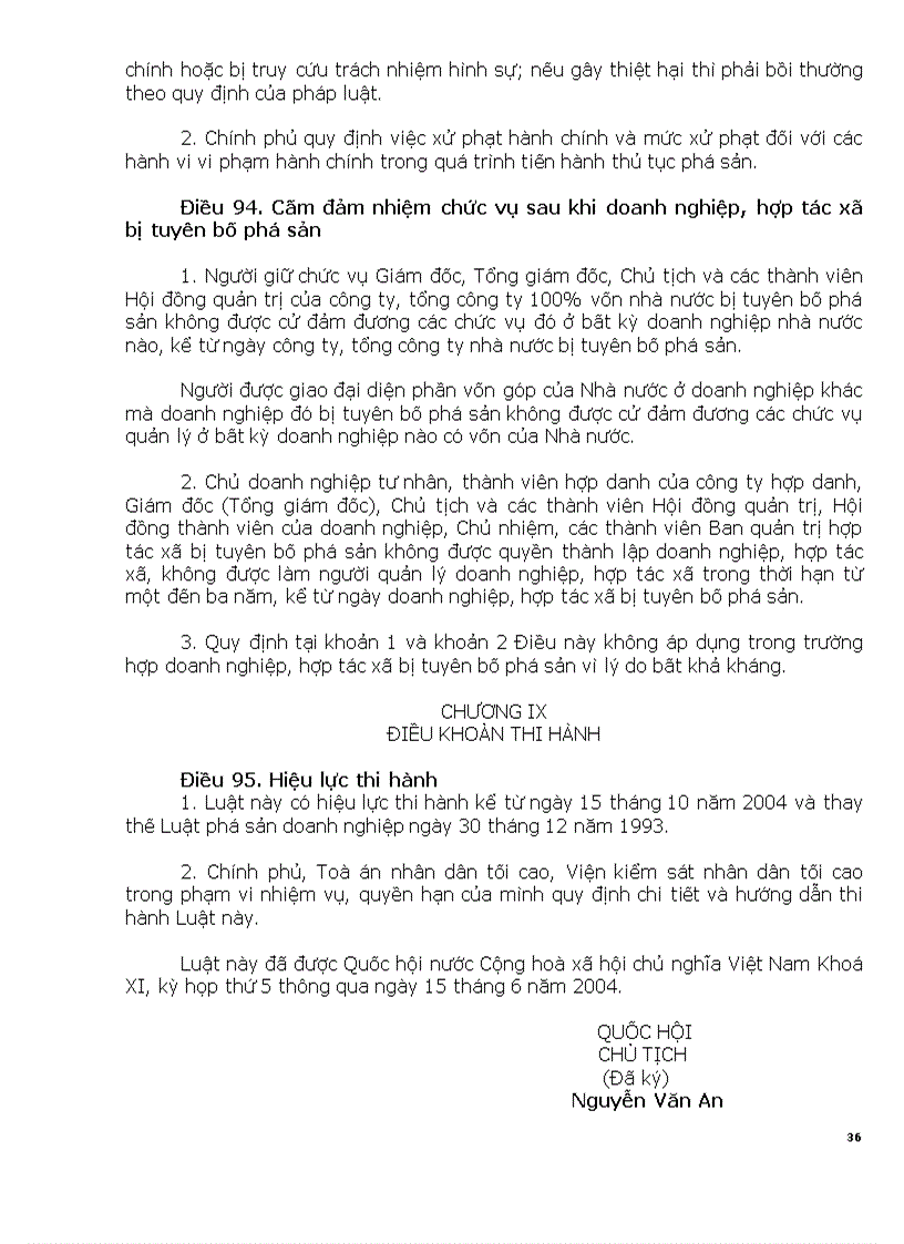 image for page Luật phá sản