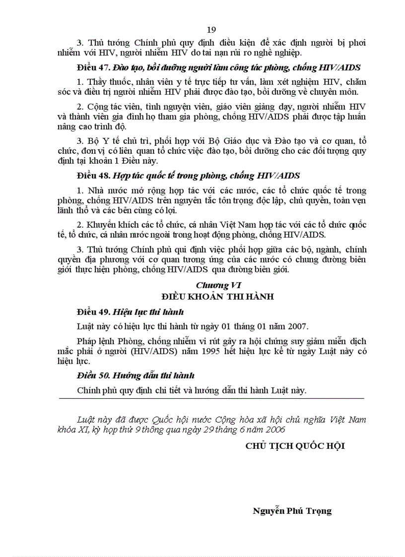 image for page Luật phòng chống HIV AIDS