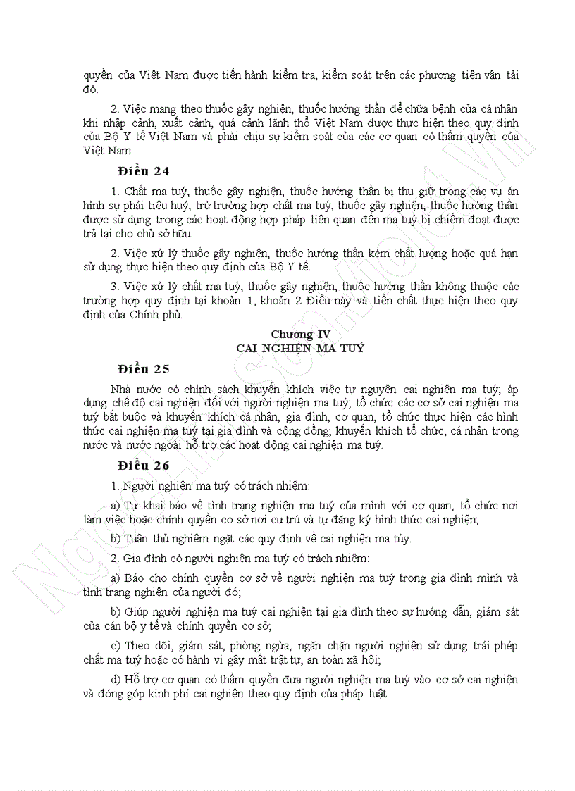 image for page Luật Phòng chống ma túy 2000