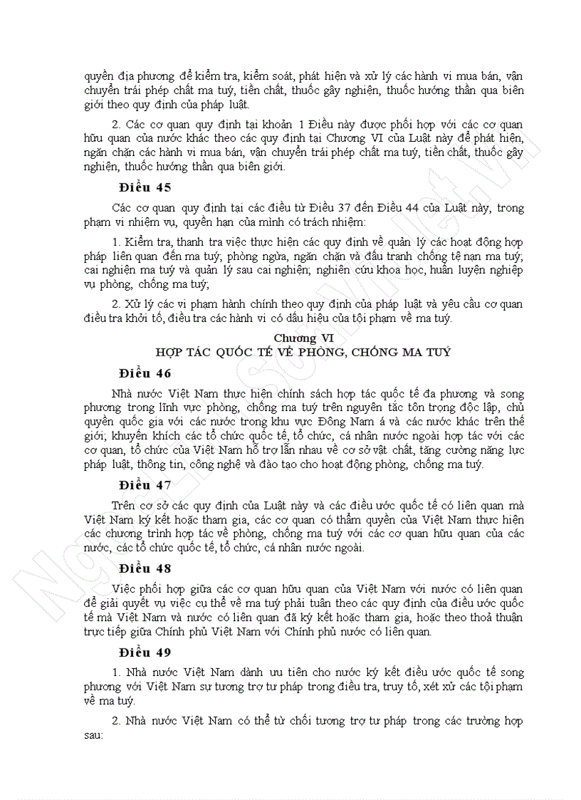 image for page Luật Phòng chống ma túy 2000