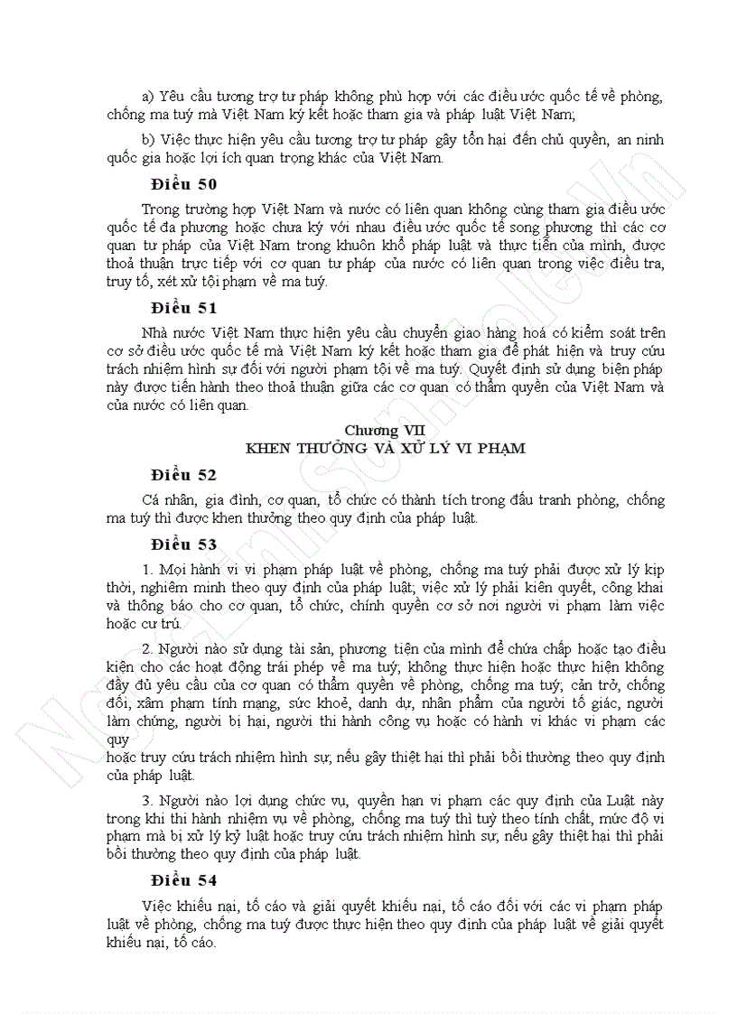 image for page Luật Phòng chống ma túy 2000