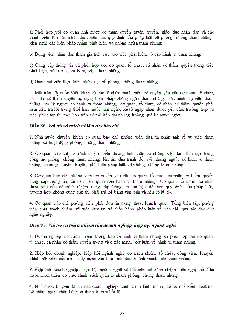 image for page Luật phòng chống tham nhũng