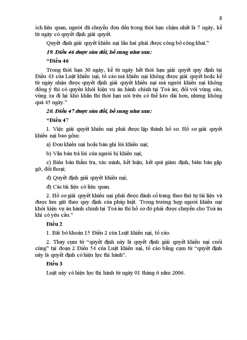 image for page Luat so 58 2005 QH11 ve Khieu naiTo cao