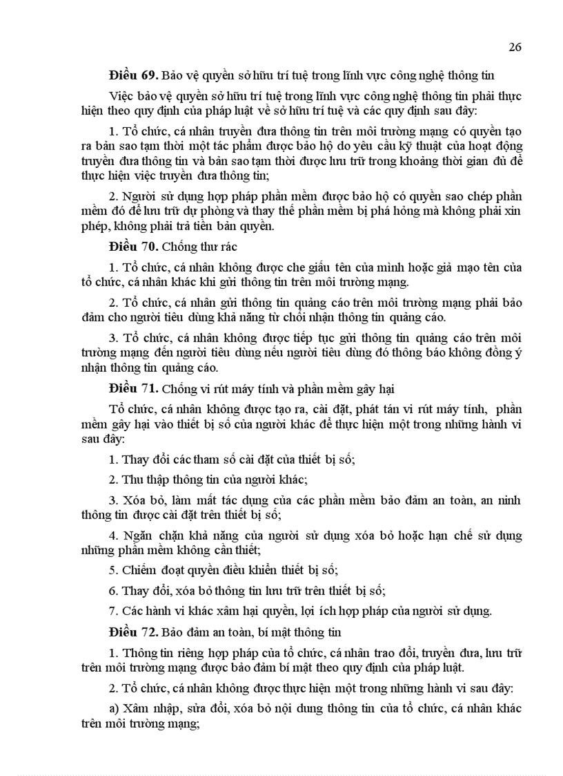 image for page Luat so 67 2006 QH11 Luat Cong nghe thong tin