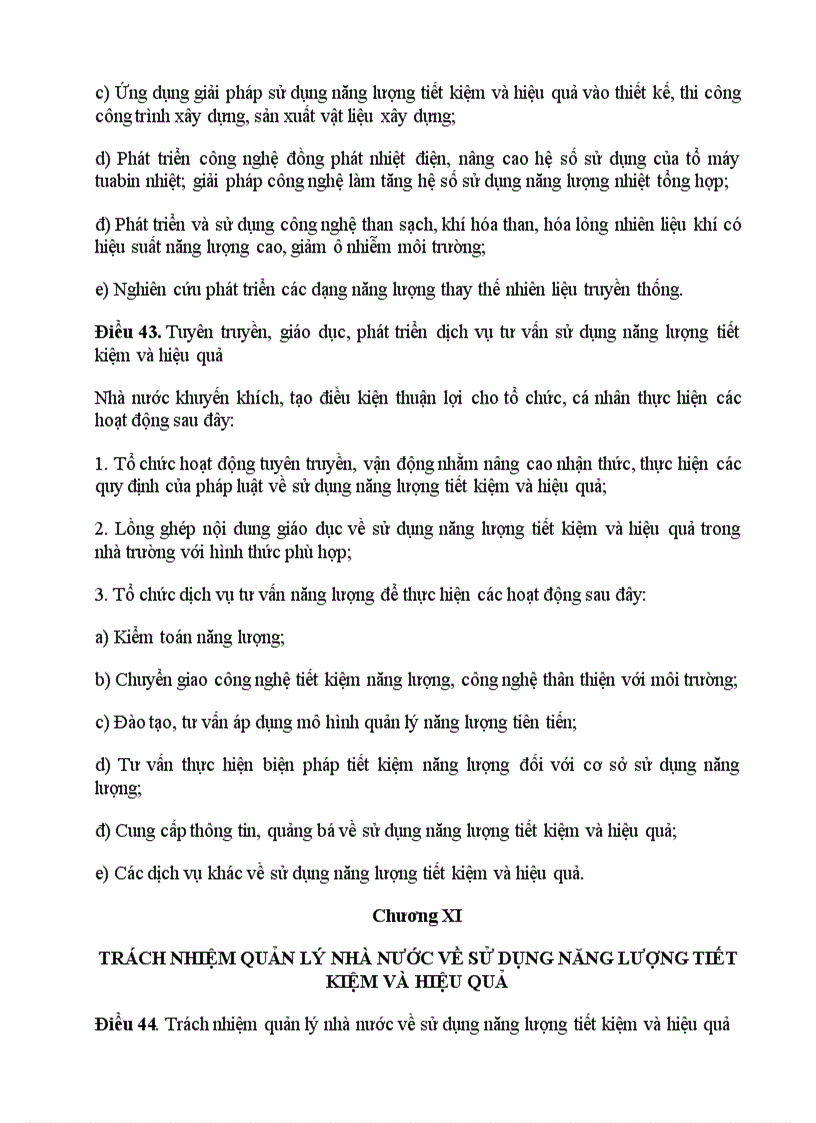 image for page Luat su dung nang luong tiet kiem va hieu qua