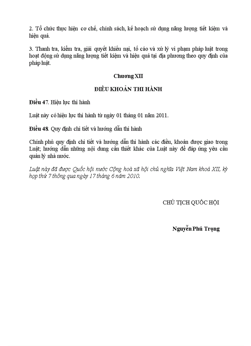 image for page Luat su dung nang luong tiet kiem va hieu qua