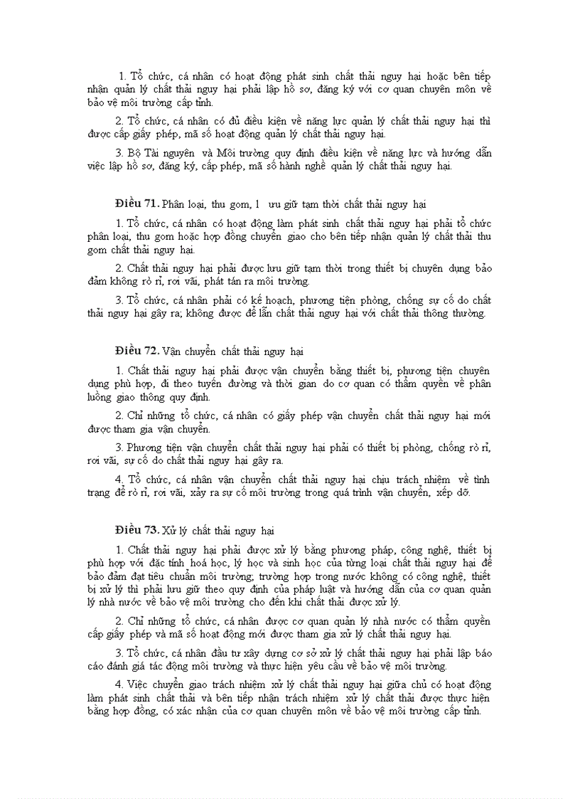 image for page Luật bảo vệ môi trường 1