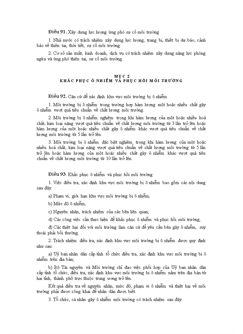 image for page Luật bảo vệ môi trường 1