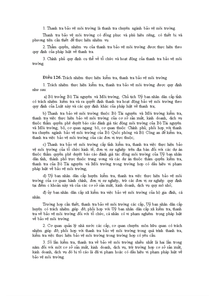 image for page Luật bảo vệ môi trường 1