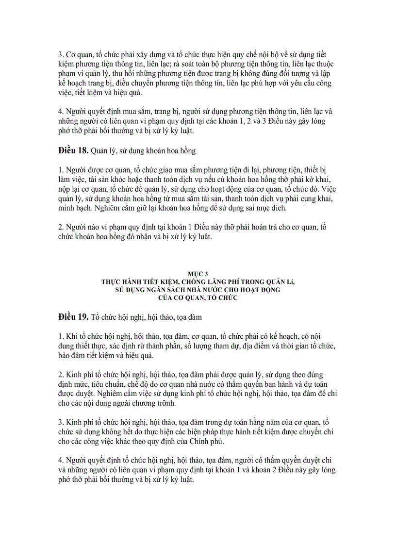 image for page Luật thực hành tiết kiệm chống lãng phí 1