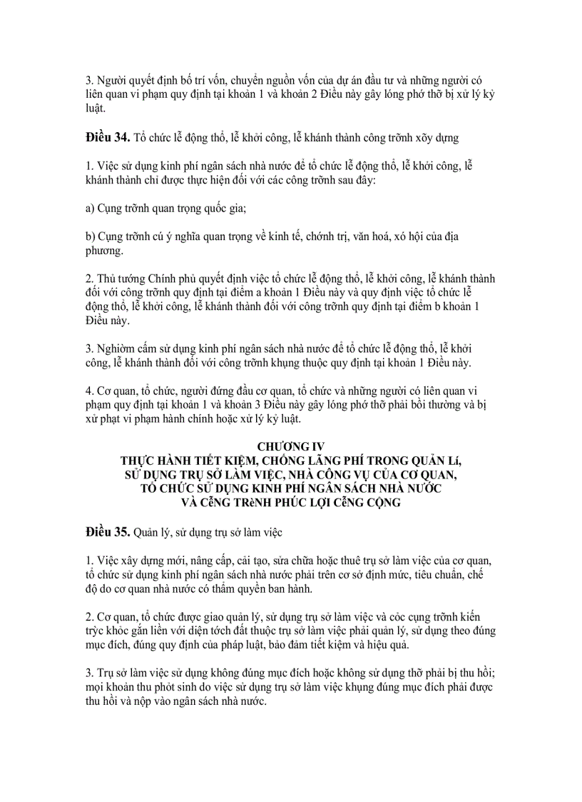 image for page Luật thực hành tiết kiệm chống lãng phí 1