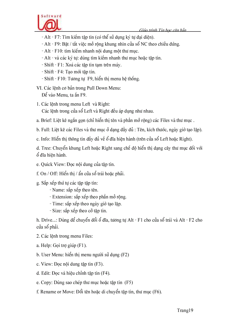 image for page Lý thuyết Tin học Căn bản