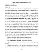 Lời khai mạc đại hội liên đội 1