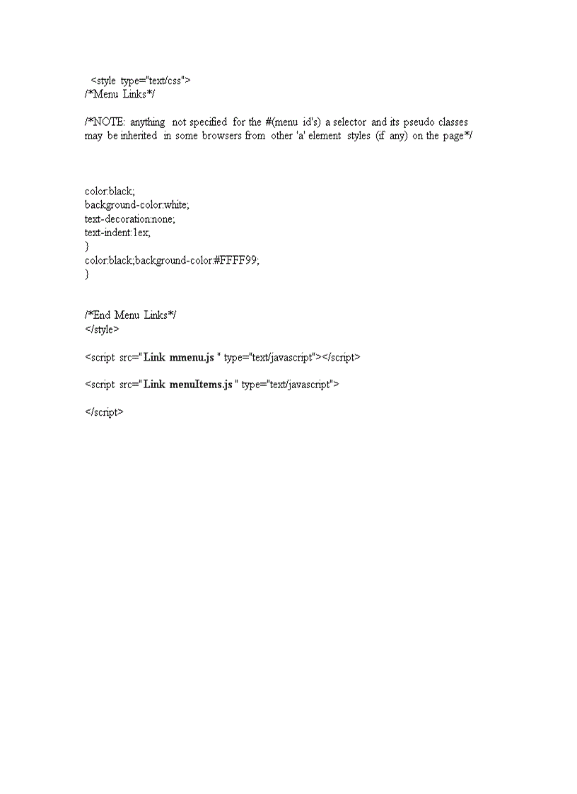 image for page Mã code và cách tạo menu ẩn bên trái