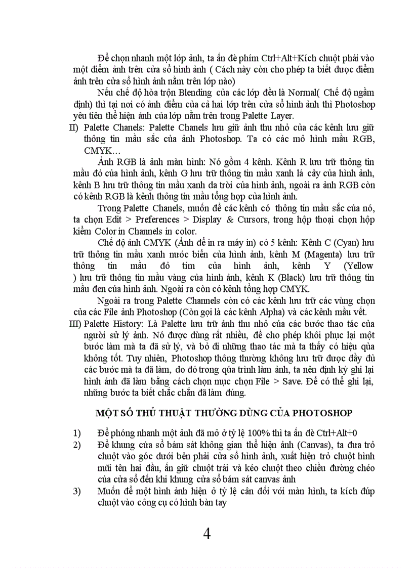 image for page Màn hình Photoshop