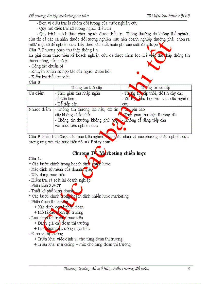 image for page Marketing căn ban