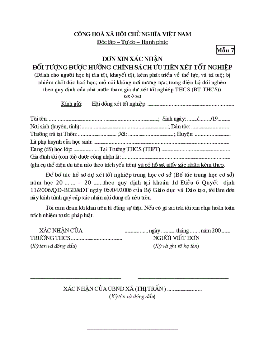 image for page Mau 7 Don hoc sinh tan tat