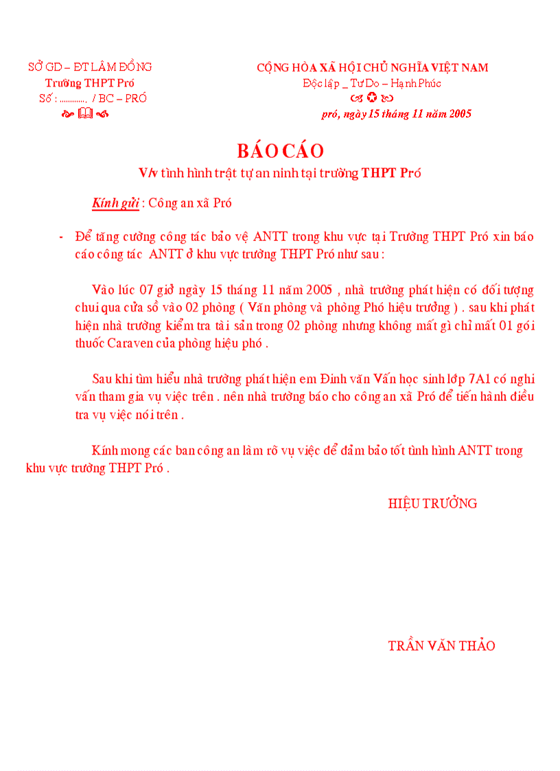 image for page Mẫu báo cáo chuẩn