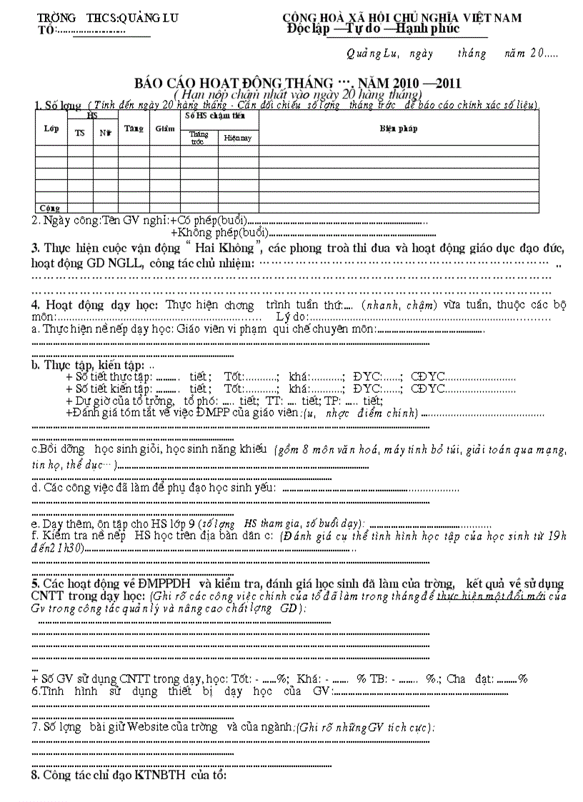 image for page Mau bao cao thang cua to CM