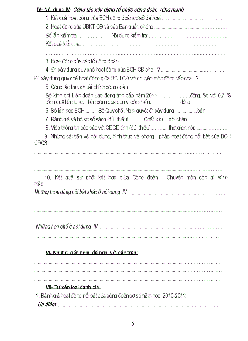 image for page Mẫu báo cáo tổng kết C ĐCS