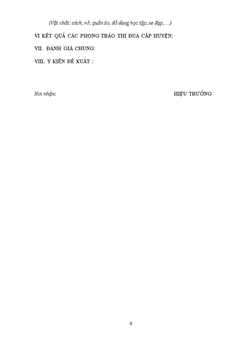 image for page Mẫu báo cáo tổng kết của Tiểu học