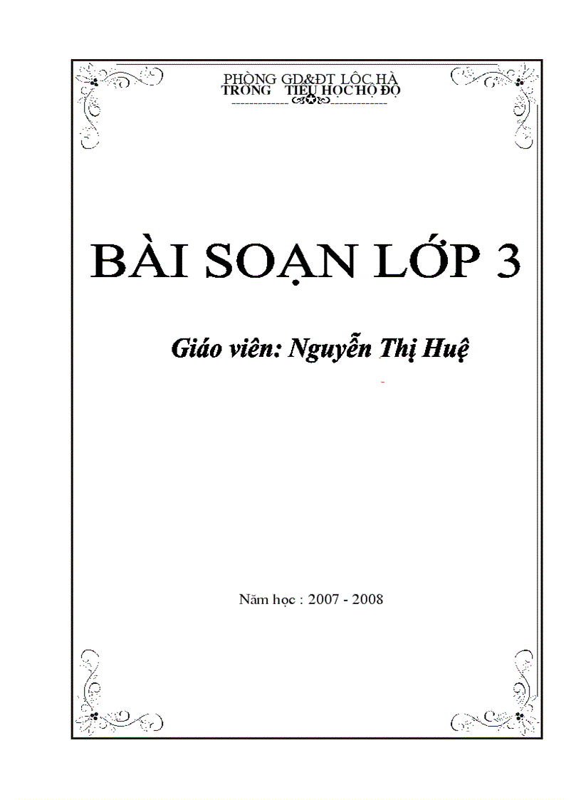 image for page Mau bia Giao an