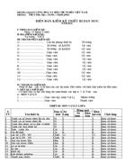 Mẫu biên bản kiểm kê thư viện