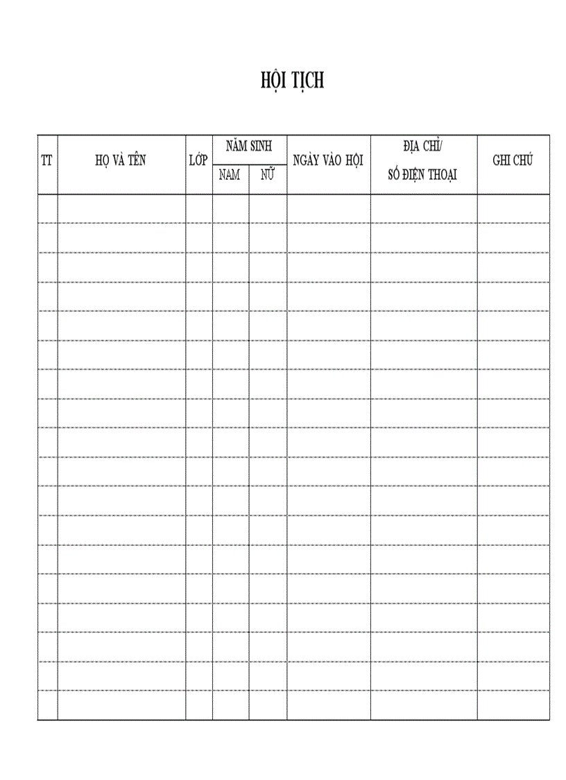 image for page Mẫu biên bản y tế ctd trường học