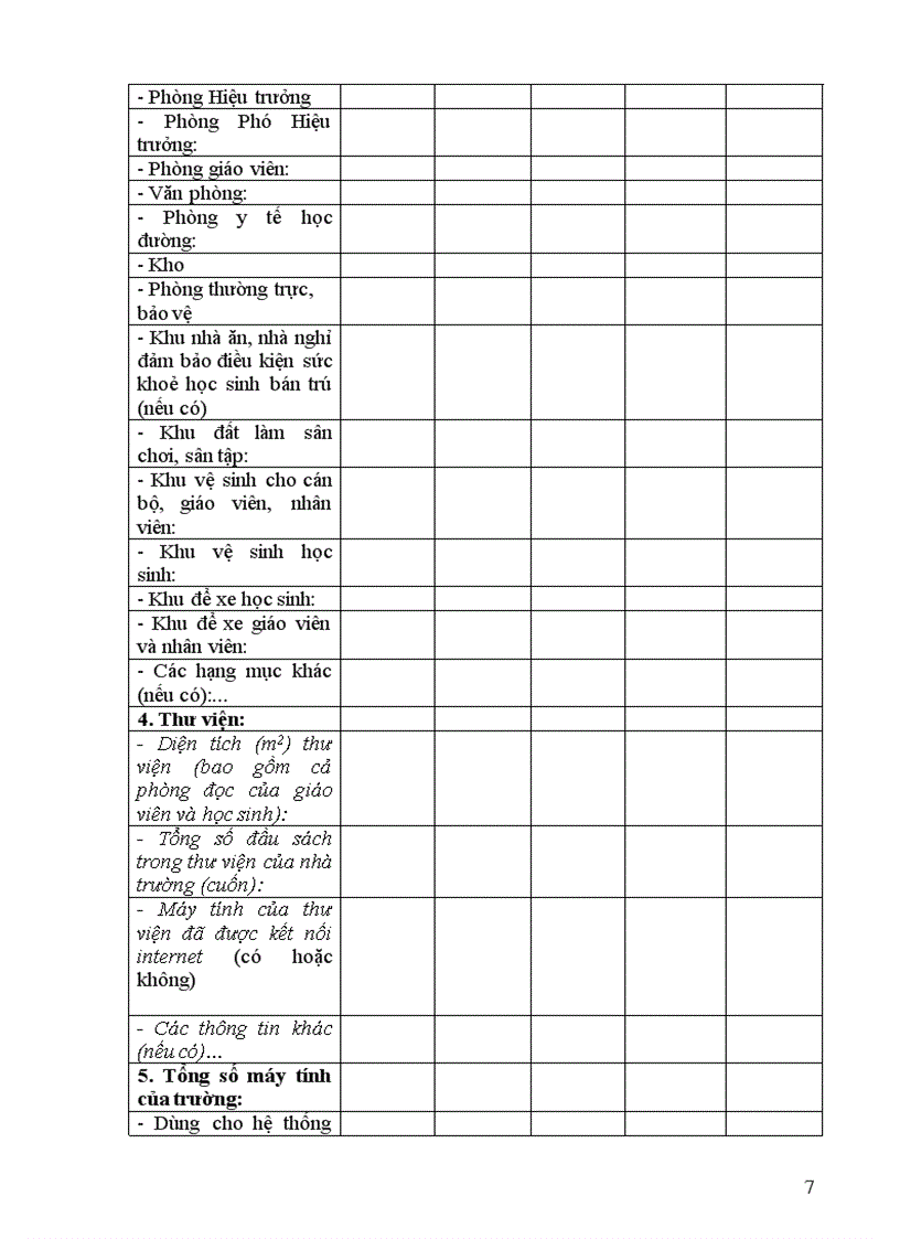 image for page Mẫu cơ sở dữ liệu KĐCL tiểu học