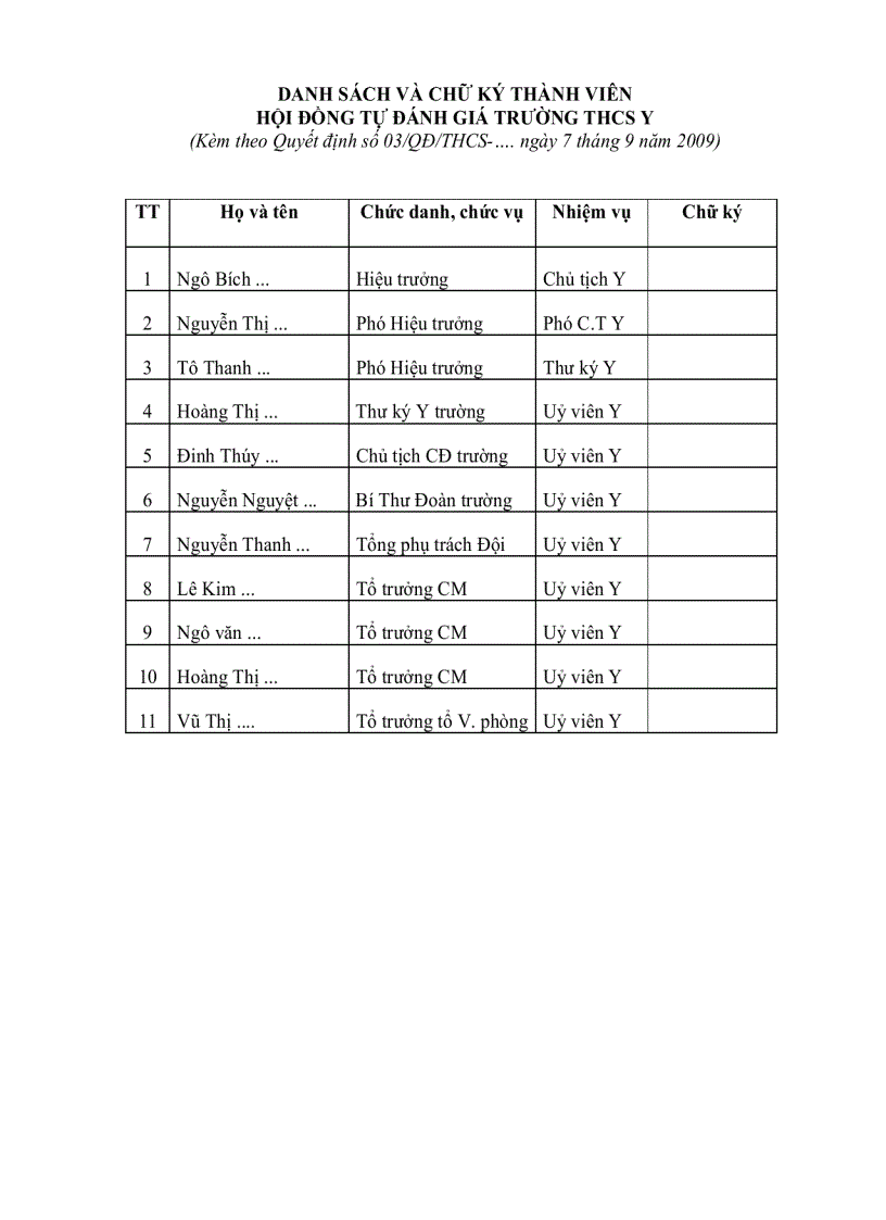 image for page Mẫu đánh giá chuẩn cơ sở giáo dục thcs