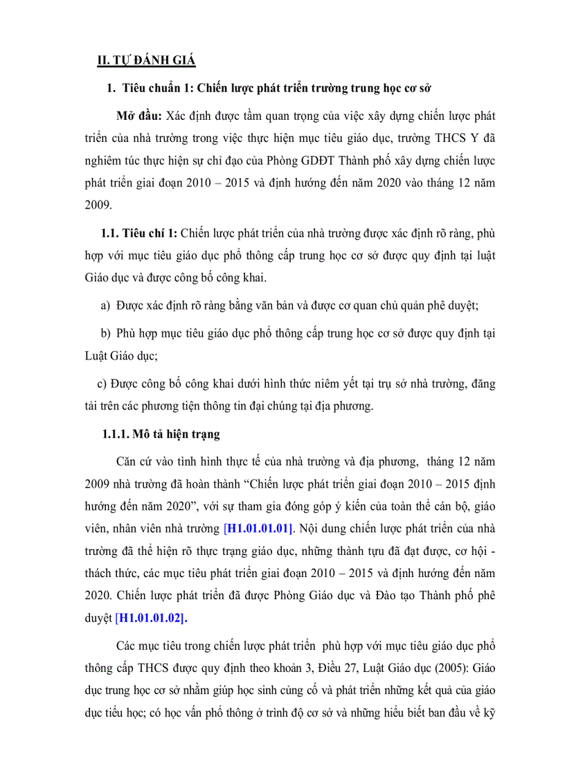 image for page Mẫu đánh giá chuẩn cơ sở giáo dục thcs