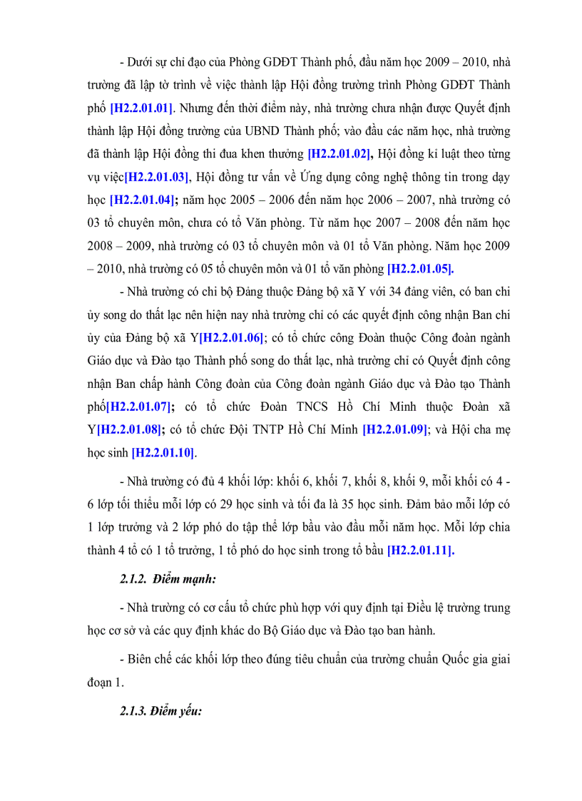 image for page Mẫu đánh giá chuẩn cơ sở giáo dục thcs