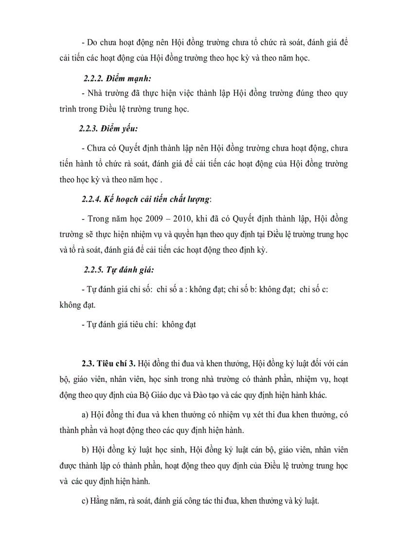 image for page Mẫu đánh giá chuẩn cơ sở giáo dục thcs