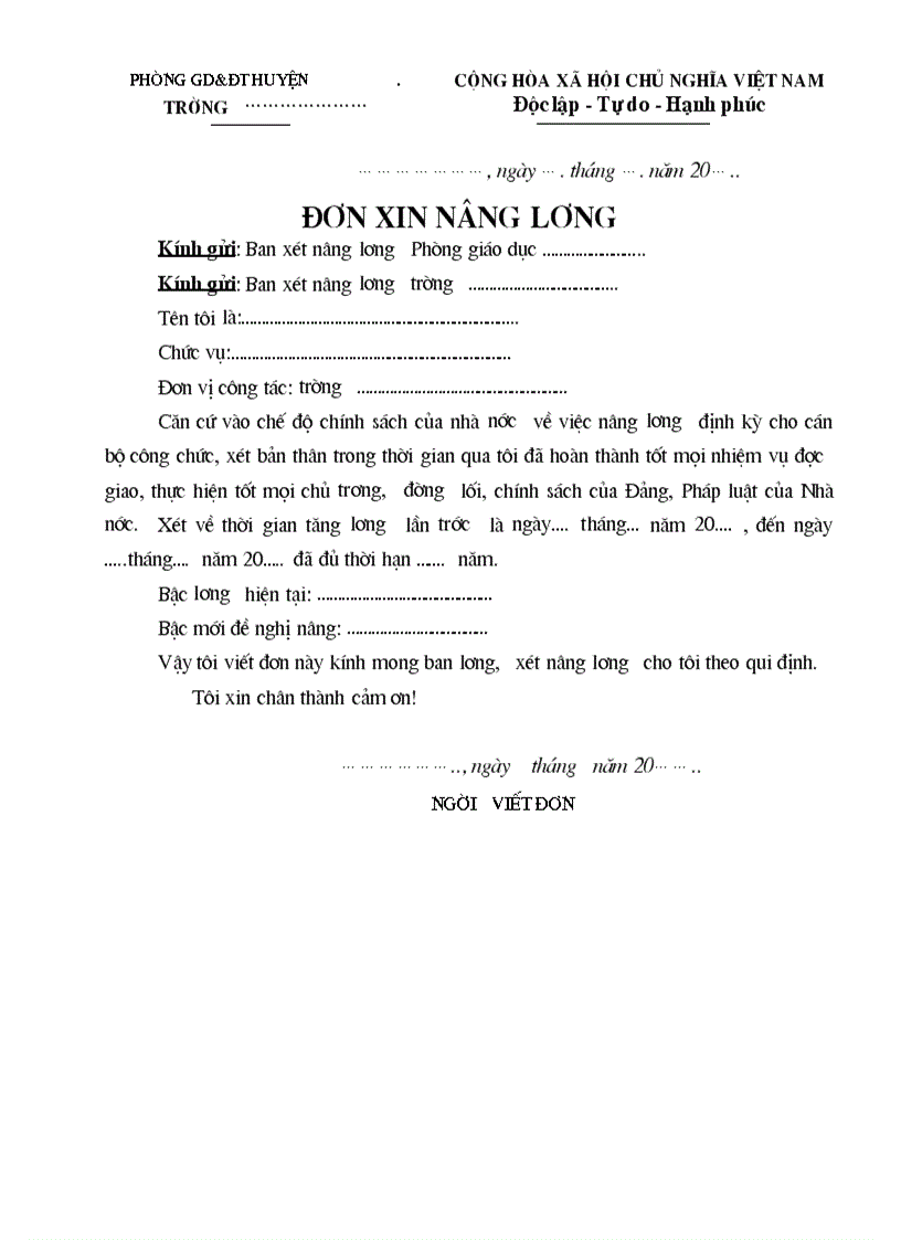 image for page Mau don tang luong