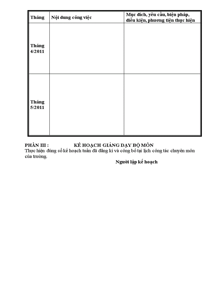 image for page Mẫu kế hoạch cá nhân năm học 2011 2012