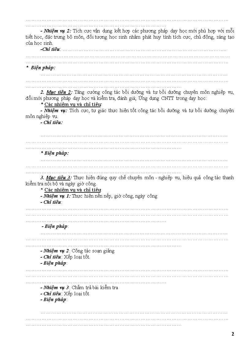 image for page Mau ke hoach ca nhan