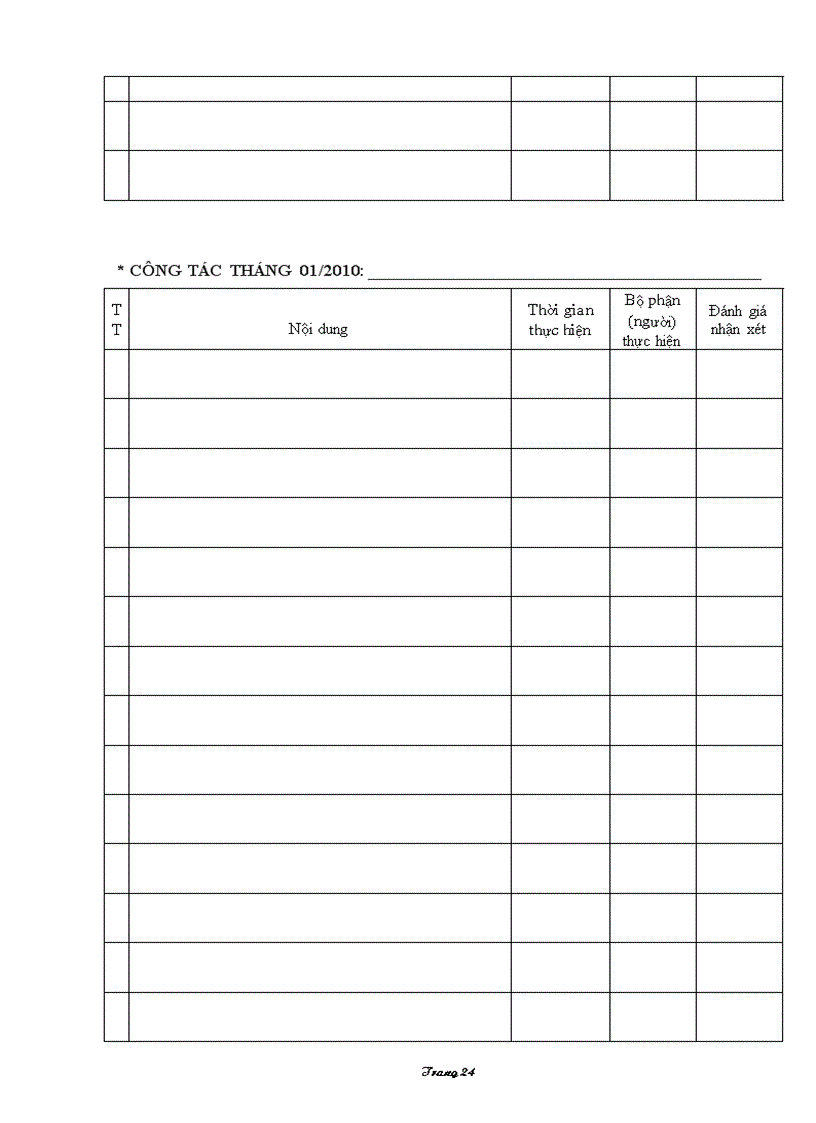 image for page Mẫu kế hoạch năm học