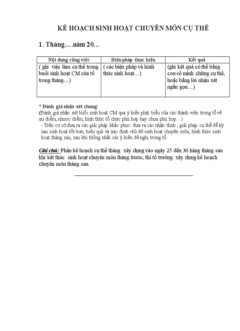 image for page Mẫu KH tổ khối năm học 2010 2011