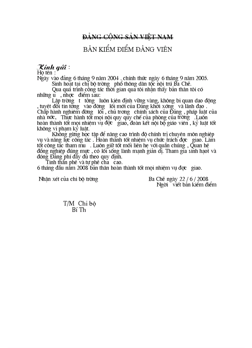 image for page Mau kiem diem dang vien