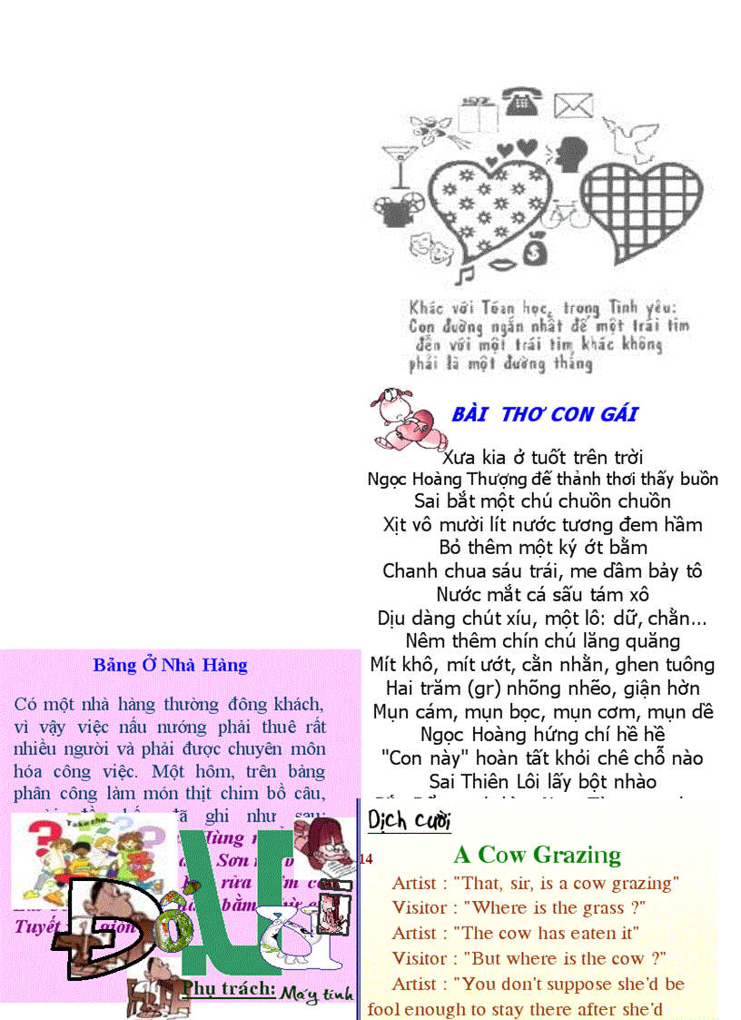 image for page Mẫu một tờ báo CLB VH cấp trường