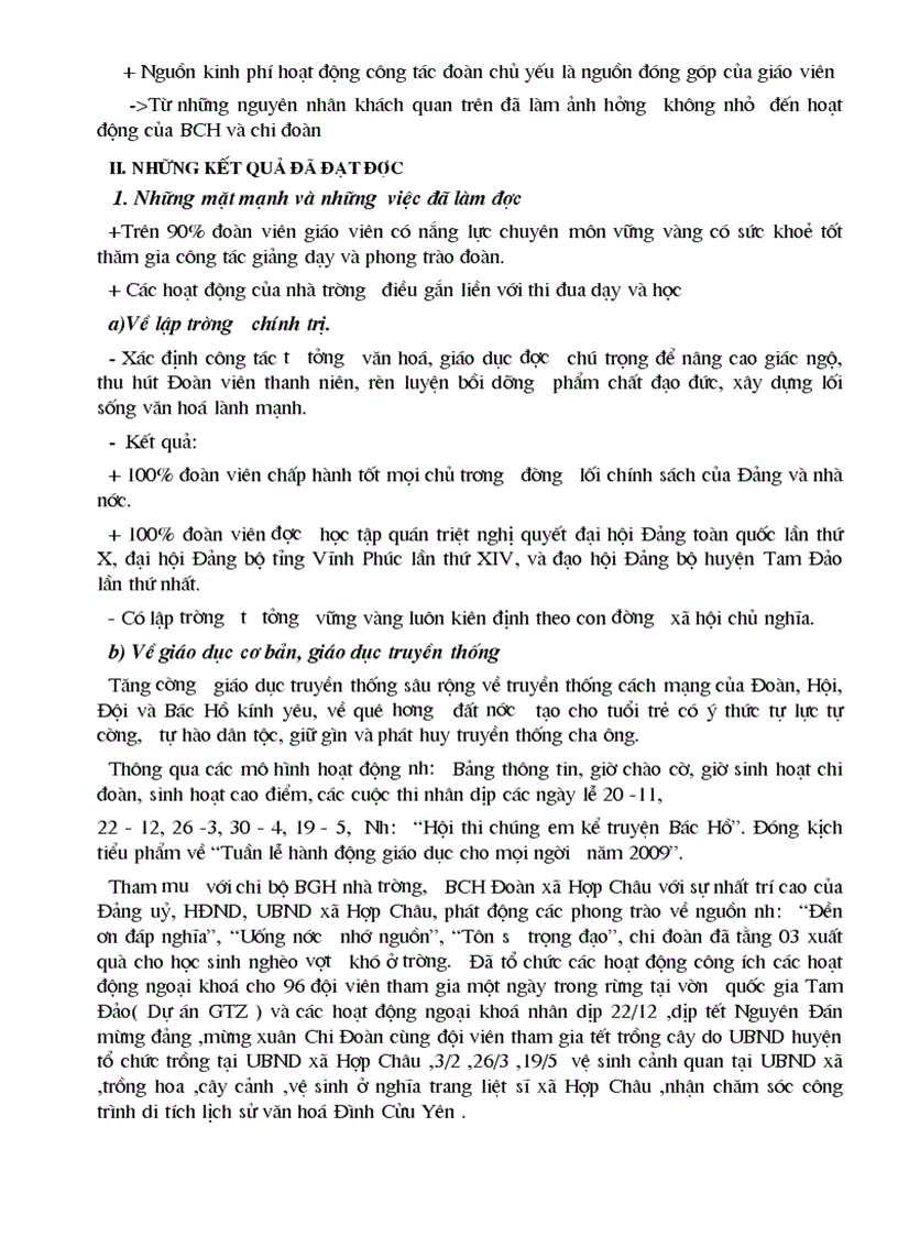 image for page Mẫu phương hướng đại hội chi đoàn