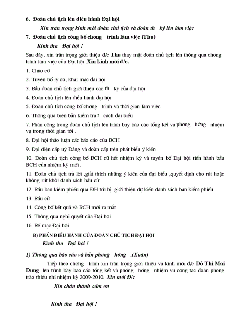 image for page Mẫu phương hướng đại hội chi đoàn