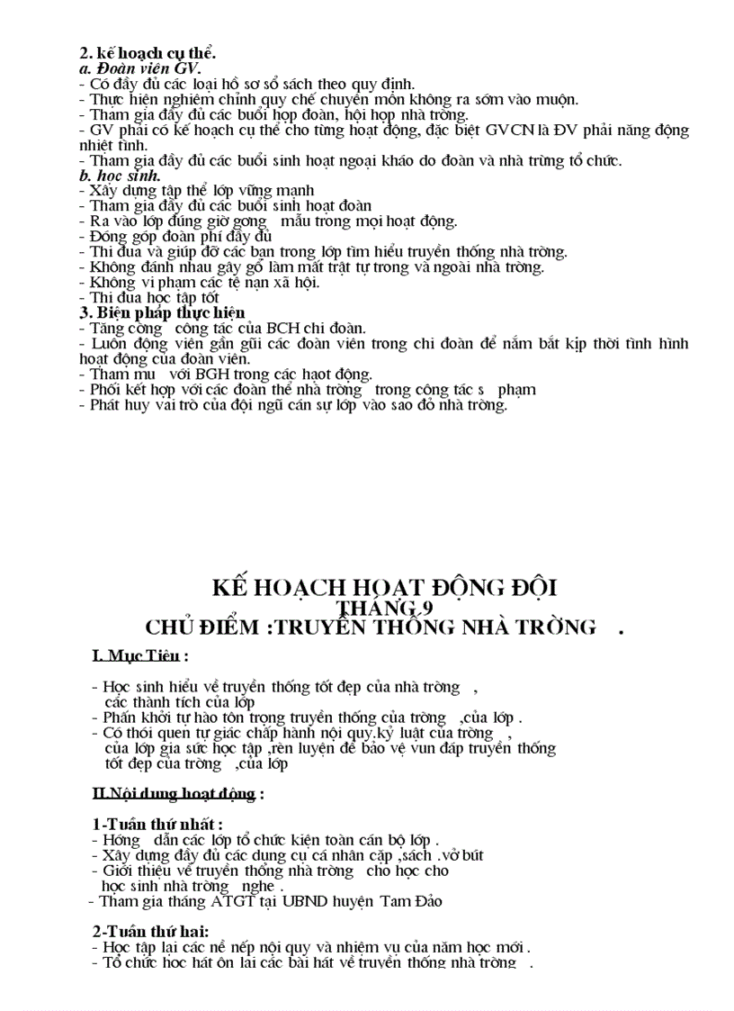 image for page Mẫu phương hướng đại hội chi đoàn