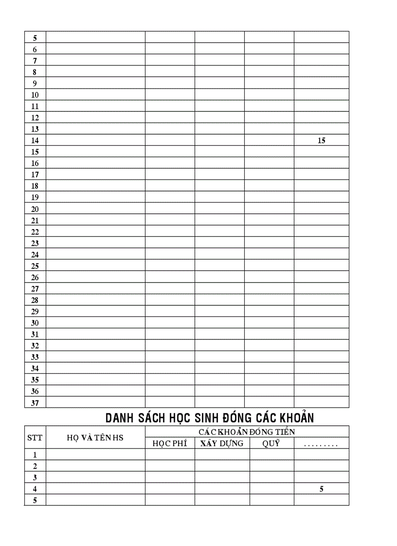 image for page Mẫu sổ chủ nhiệm THCS hay lắm