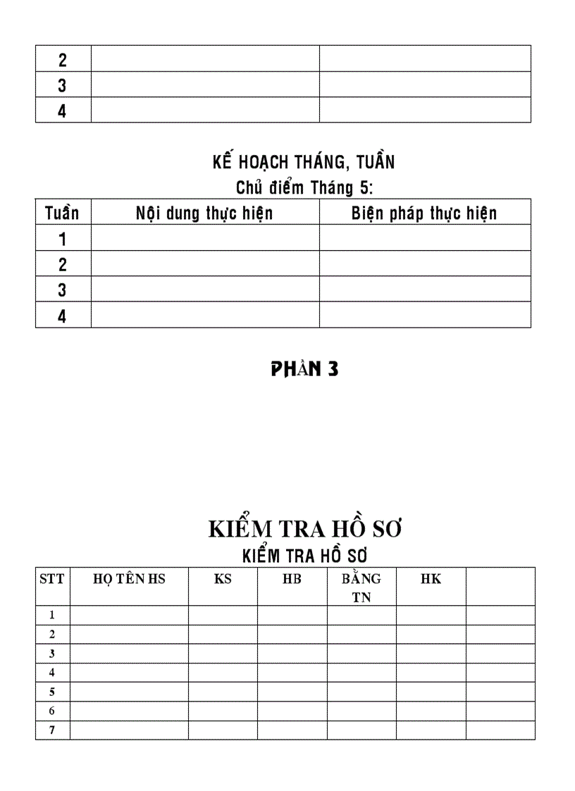 image for page Mẫu sổ chủ nhiệm THCS hay lắm