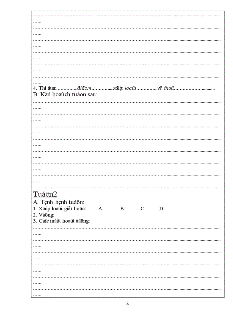 image for page Mẫu sổ Chủ nhiệm THPT