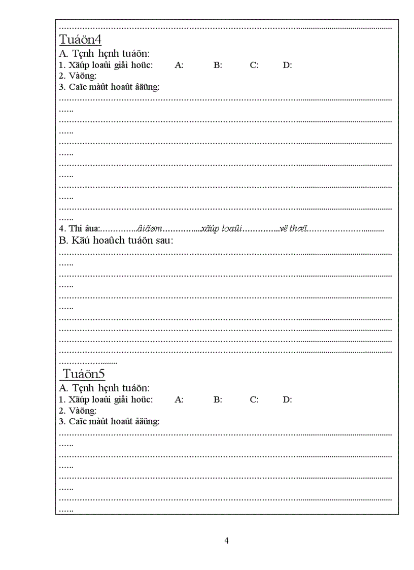 image for page Mẫu sổ Chủ nhiệm THPT