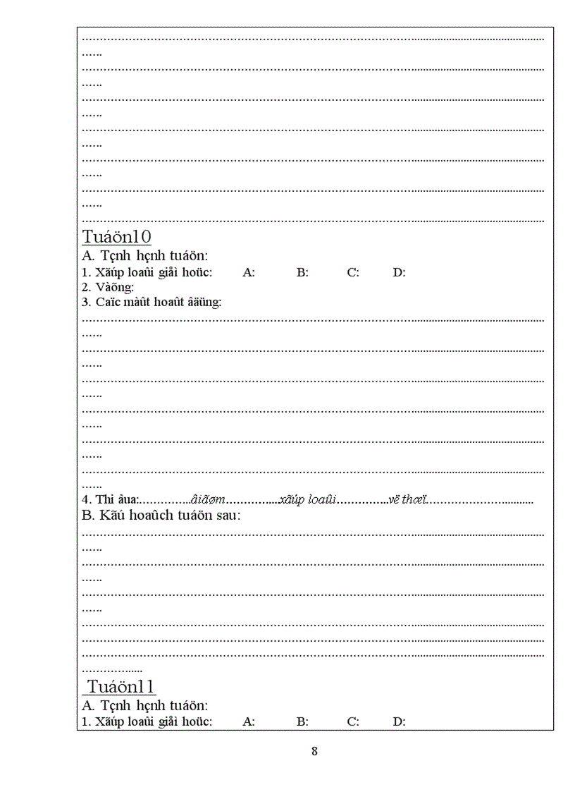 image for page Mẫu sổ Chủ nhiệm THPT